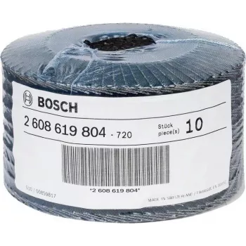 Bosch X-LOCK R780 Best for Inox lamelna brusilna plošča 125 mm P60 cirkonijev oksid, stožčasta tip 29, 2608619804