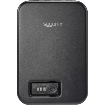 Sygonix SY-4849288 elektronska kombinirana ključavnica za sefe - črna