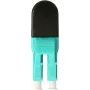 BLUELAN BlueOptics OM3 LC/UPC duplex multimode optični loopback adapter, aqua, keramični ferula, -40°C do +85°C BOLBLCOM3