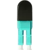 BLUELAN BlueOptics OM3 LC/UPC duplex multimode optični loopback adapter, aqua, keramični ferula, -40°C do +85°C BOLBLCOM3