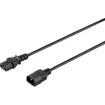 Sygonix SY-5042704 priključni kabel za naprave, CEE 7/7 na IEC C13, 1,5 m, črn