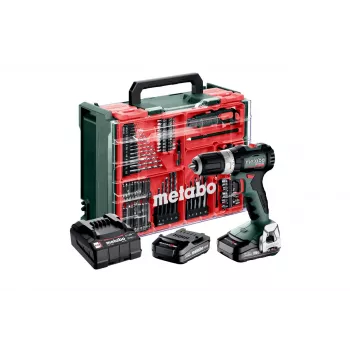 Metabo SB 18 L BL Set akumulatorski udarni vrtalnik 18V brezkrtačni 65 Nm z 2x 2,0 Ah Li-Power akumulatorjema, polnilnikom in kovčkom 613157710