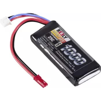 Reely LiPo baterija 7,4V 1000mAh 2S 25C softcase z BEC konektorjem RE-7849758