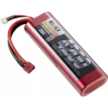 Reely LiPo baterijski paket 7,4V 4200mAh 2S 20C hardcase T-plug RE-7851471