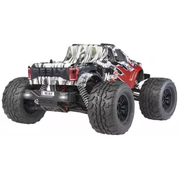 Reely New2 Super Combo Brushless 1:10 RC električni monster truck 4WD 100% RTR 2,4 GHz z baterijo, polnilcem in baterijami za oddajnik (RE-7766676)