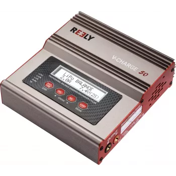 Reely V-Charge 50 večnamenski polnilnik 50W AC/DC LiPo NiMH NiCd Pb z balanserjem RE-8264340