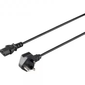 SYGONIX SY-5042738 napajalni kabel CEE 7/7 na IEC C13 2 m črn