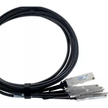 BlueLAN QDD-4X100G-2M-BL združljiv z Juniper 400G QSFP-DD razdelilni DAC kabel 2 m AWG26