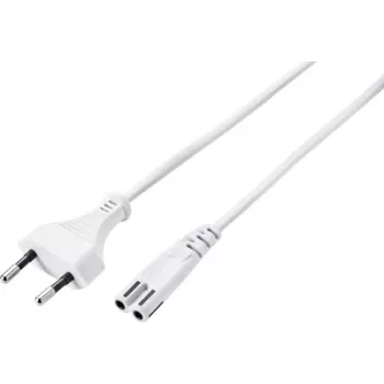 Sygonix SY-5044218 napajalni kabel bel 1,8m Schuko na Schuko 16A