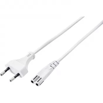 Sygonix SY-5044218 napajalni kabel bel 1,8m Schuko na Schuko 16A