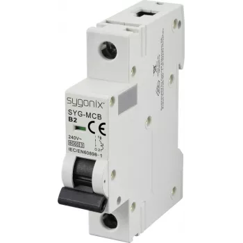 Sygonix SY-6437976 SYG-MCB 1P/B2/6KA odklopnik 1-polni 2 A 240 V/AC
