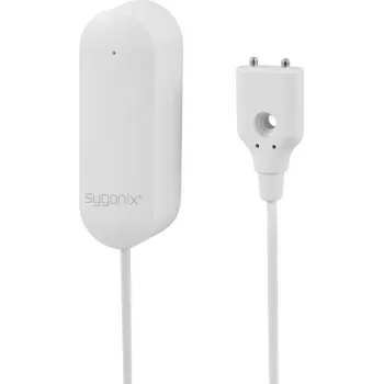 Sygonix SY-6515318 Wi-Fi detektor iztekanja vode z upravljanjem prek aplikacije, na baterije, bel