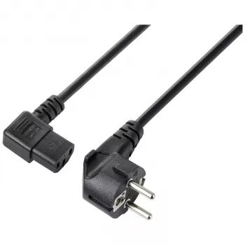 Sygonix SY-5243886 priključni kabel za hladne naprave 7,5 m črn