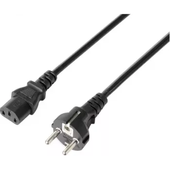 Sygonix SY-5243890 priključni kabel za hladne naprave, črn, 5 m