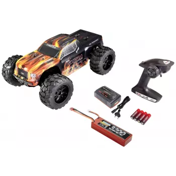 Reely Cimera Black Brushless 1:10 RC monster tovornjak 4WD RTR 2,4 GHz z baterijo in polnilnikom (RE-6914403)