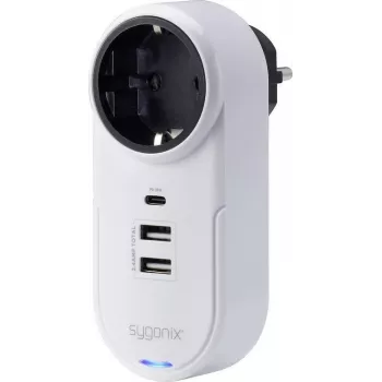 Sygonix SY-4512996 vmesni vtič z USB, bel