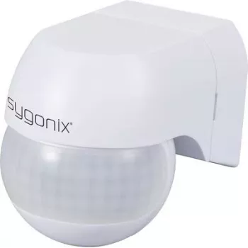 Sygonix SY-6733024 stenski nadometni PIR senzor gibanja 360° 180° rele bel