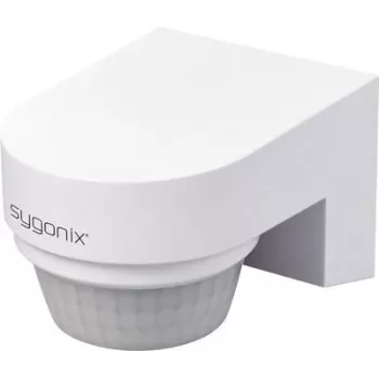 Sygonix SY-6733030 stenski nadometni PIR senzor gibanja 240° rele bel