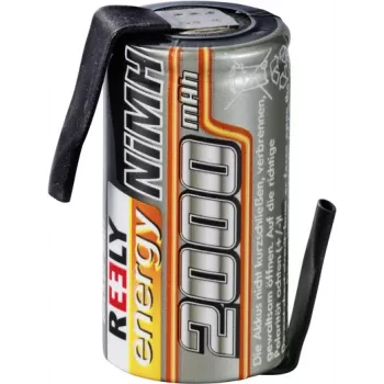 Reely NiMH posamezna celica 1,2 V 2000 mAh s spajkalno ušico (RE-7851720)