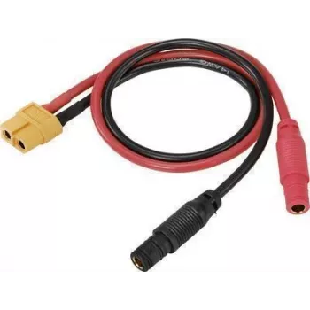 Reely polnilni kabel XT60 vtičnica na 2x 4mm bananin vtič 30cm RE-7104525