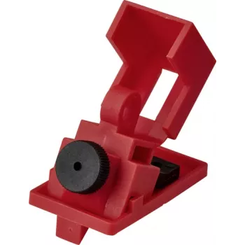 Sygonix SY-6872680 zaporna naprava za odklopnik rdeča, sponke za MCB stikala širine do 28,9 mm