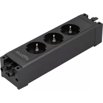 Sygonix SY-6872234 3-vtični modul brez stikala črn