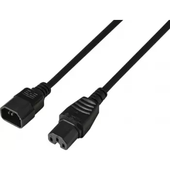 Sygonix SY-7154268 napajalni kabel CEE 7/7 na IEC C13 3 m črn