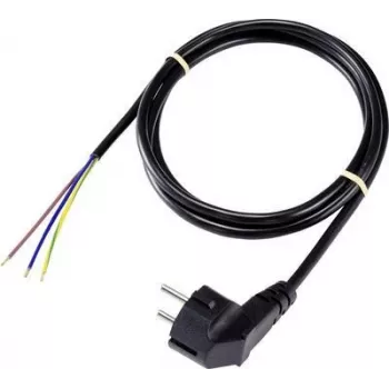 Sygonix SY-5043478 napajalni kabel CEE 7/7 na IEC C13 2 m črn