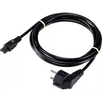Sygonix SY-5043498 napajalni kabel za prenosnik 3m črn Schuko na IEC C5