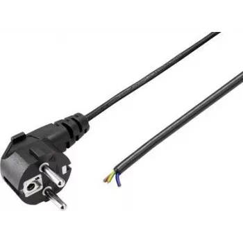 SYGONIX SY-5044220 napajalni kabel Schuko na IEC C13 1,5 m črn