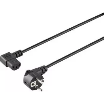 Sygonix SY-5042718 priključni kabel za naprave CEE 7/7 na IEC C13, 1,5 m, črn