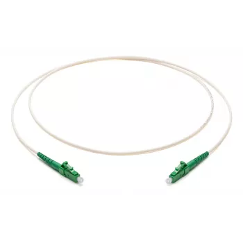 Corning F222201J1Z20007M LC/APC na LC/APC simpleks optični patch kabel, 2,0 mm, 7 m, bel