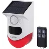 Sygonix mini alarmni sistem bel rdeč z LED PIR senzorjem gibanja in daljinskim upravljalnikom (SY-6515320)