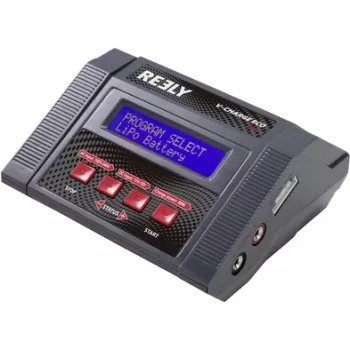 Reely V-Charger ECO 80 večnamenski RC polnilnik akumulatorjev 80W AC/DC LiPo LiIon LiHV NiMH NiCd Pb Pb-Ca RE-7570029
