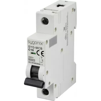Sygonix SY-6440982 SYG-MCB 1P C16 6kA odklopnik 16 A 240 V AC