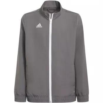 adidas Entrada 22 predstavitvena jakna Grey Four mladinska 140 H57539