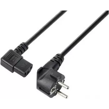 Sygonix SY-5243884 Schuko na IEC C13 napajalni kabel 5 m črn