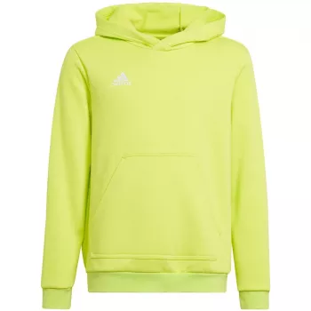 adidas Entrada 22 pulover z kapuco Lime HC5069 mladinski 164