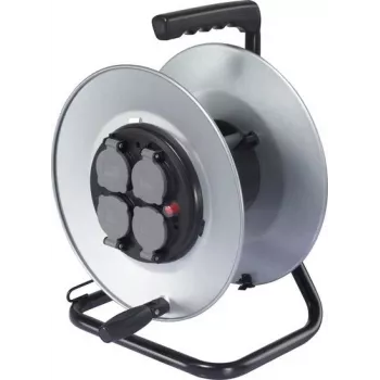 Sygonix SY-6746422 prazen kolut za kabel 50m črno-modar