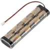 Reely NiMH oddajniška baterija 9,6V 2400mAh 8-celična Sub-C Stick Futaba RE-7851444