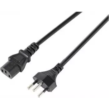 Sygonix SY-5243896 napajalni kabel CEE 7/7 na IEC C13 kotni 5 m črn