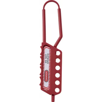 Sygonix SY-6872556 kljuka za zaklepanje 42 mm, rdeča