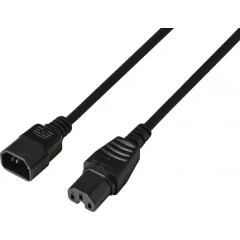 Sygonix SY-7154356 napajalni kabel CEE 7/7 na IEC C13 1,8 m črn