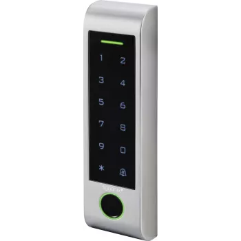 Sygonix SY-6121662 sistem za nadzor dostopa s prstnim odtisom RFID IP66 nadometni zaslon na dotik 12-18V DC