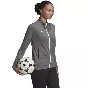 adidas Entrada 22 trenirka jakna siva H57527 velikost S