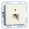 METZ Connect UPk podometna priključna enota, univerzalna priključna doza, IAE dizajn, 2x RJ45, vijačne sponke RJ45 mini sponka (130040111-I)