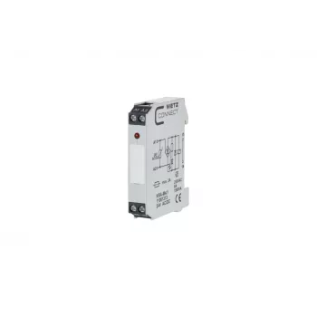 METZ CONNECT KRA-M4/1 vmesni relejni modul, 1 preklopni kontakt, tuljava 24 V AC, bel, 11061313