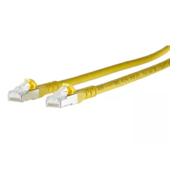 METZ BTR NETCOM Cat6a S/FTP patch kabel, 15 m, rumen 130845A577-E