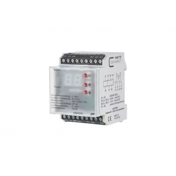 METZ CONNECT EIW-C18 industrijska vtičnica, Schuko, DIN letev, 230 V, 8 A, bela 11027205