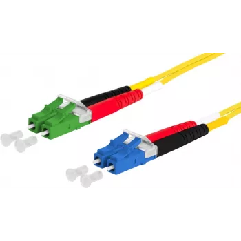 METZ CONNECT OpDAT 151P1JOJA20E LC-duplex na LC-duplex APC OS2 patch kabel, 2 m